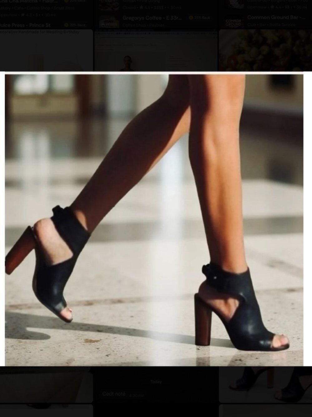Vince Addie open toe booties